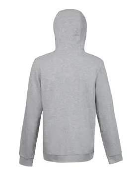 Sweatshirt mit Reißverschluss und Kapuze Prt - Gris - male - Size: S