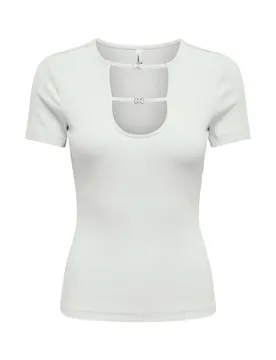 Only Damen T-Shirt Beige 510212