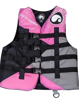 Gilet De Protection Deluxe Nylon 50n Pink S unisex