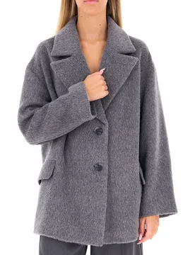 Giacca misto lana GRIGIO 42 - Diana Gallesi - FashionsVida