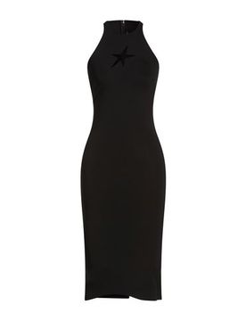 Midi-Kleid Damen Schwarz 32 Damen