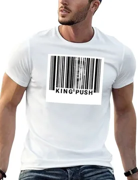Pusha T - King Push / My name is my name bar code blend T-Shirt t shirts for man cotton t shirts for man pack white T-Shirt - Aliexpress - FashionsVida