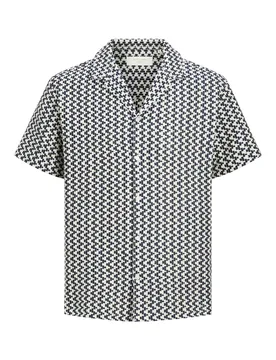 JORMONTAUK CROCHET SHIRT SS SA26 N mae - L - FashionsVida