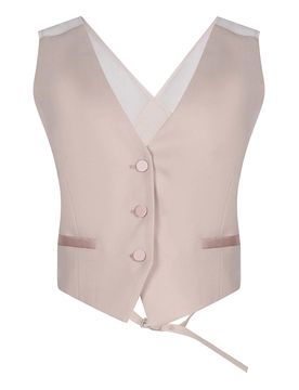 Gilet Realizzato In Misto Lana