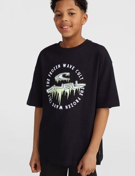 Graphic T-Shirt - Schwarz - Jungen - Größe: 116