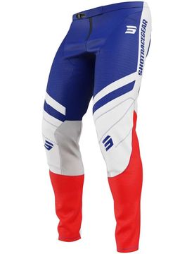 Pantaloni Moto Cross Enduro CONTACT MYTHIC Blu Rosso taglia 32