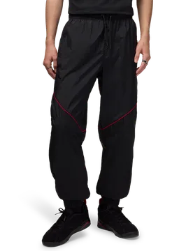 Brooklyn Men Pants - Black - Size L - Poly Woven - Black - Size: Large - Jordan - FashionsVida