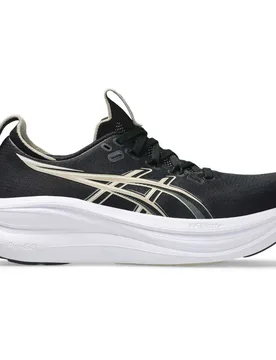 Gel-nimbus 28 Running Shoes Black / Feather Grey UK 9.5 Women - Asics - FashionsVida
