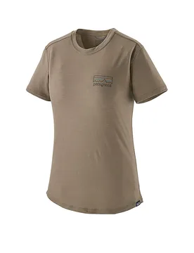 Maglietta funzionale da donna Capilene Cool Merino Graphic grigio L - Patagonia - FashionsVida