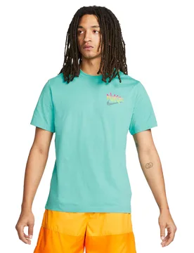 Open Tee 2 - T-Shirt-kurzarm - türkis - Herren - Size: S - Nike - FashionsVida