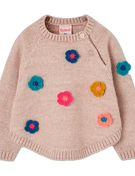 Boboli Maglione 31008 Beige 5 Anni - BÒBOLI - FashionsVida