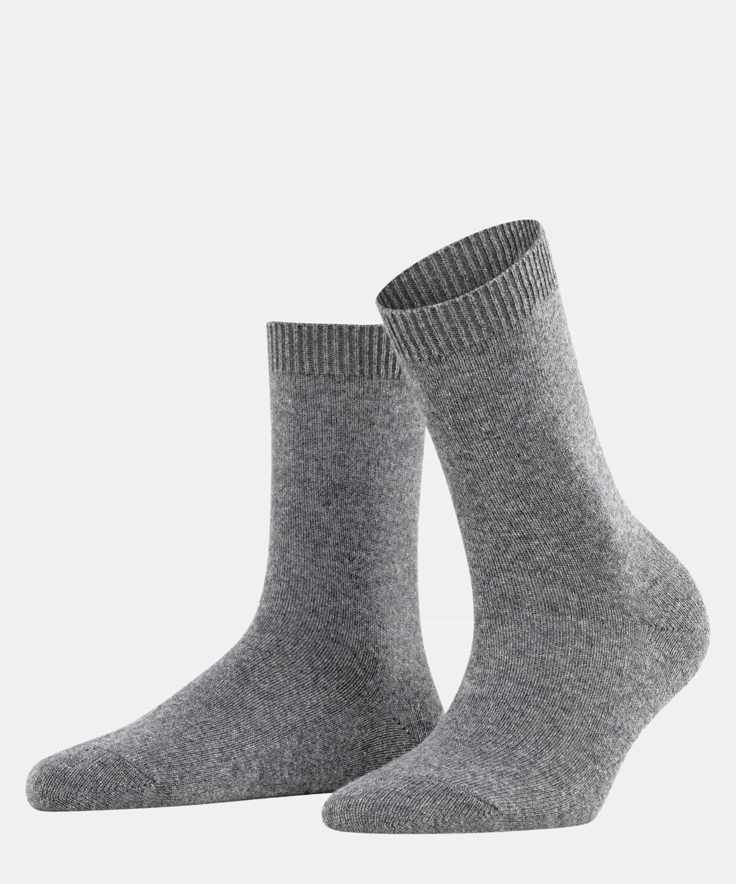 Falke Socken Cosy Wool Grau 35-38 - Falke - FashionsVida