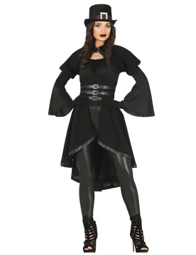 Damen Schwarzes Gothic Kostüm - female - FIESTAS GUIRCA, S.L. - FashionsVida