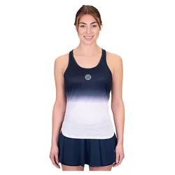 Crew Gradiant Sleeveless T-shirt Dark Blue / White / Dark Blue M Women
