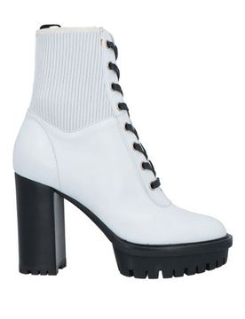 Botines de caña alta Mujer Blanco 40 Mujer