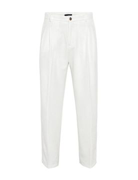 Antioch Pantalón de pinzas ecru