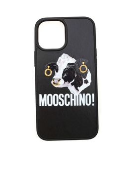 Cover iPhone 12 Pro max Cow nera