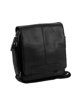 Ledertasche - Umhängetasche REMY schwarz baby - The Chesterfield Brand - FashionsVida