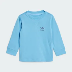 Maglia Long Sleeve Infant 0-3M Light Blue