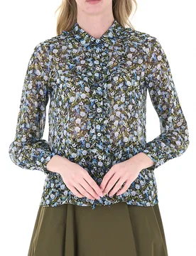 Camicia in fantasia CELESTE 46 - I Blues - FashionsVida