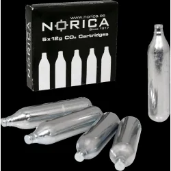 Cargas CO2 12 gr (Caja de 5 cargas)