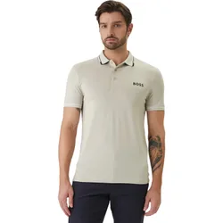 HUGO Polo Paul Pro, beige/schwarz xxxl