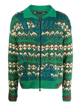 Cardigan con cerniera