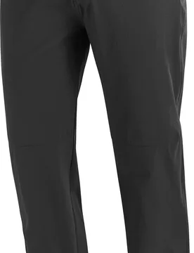 Pantalon déperlant de randonnée - Wayfarer Pants 2.0 M Deep Black en Softshell - Taille L - Noir - Salomon - FashionsVida
