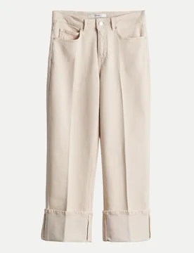 Jeans Corah turn up sleek Beige 42 - someday - FashionsVida