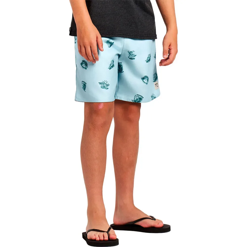 Short De Bain Hector Tourma Blue 152 cm Garçon - Protest - FashionsVida