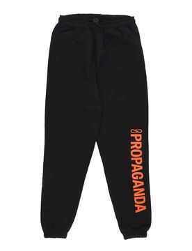 Pantalone Tuta Felpato Uomo Logo Vertical Sweatpant Black