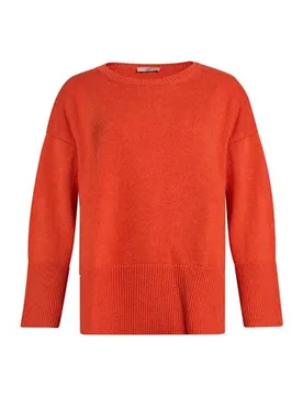 Pullover Damen Orange 36,38 Damen - CARLA G. - FashionsVida