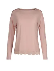 Pyjamashirt rose smoke rosa 36 damen