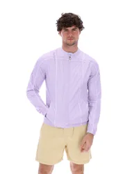 Pastel Lilac Terrinda Iconic Biker Jacket - XXS