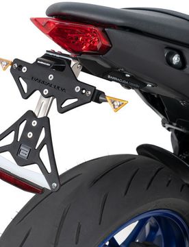 Porta Targa Moto Specifico per Yamaha MT-09 (2021- taglia un