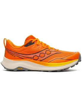 Chaussures de trail - Peregrine 16 Fuego/Cyber - Taille 44 - Orange - Saucony - FashionsVida