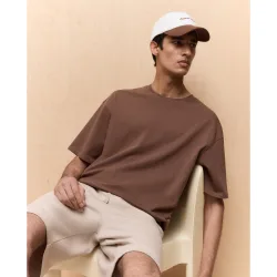 Camiseta manga corta relaxed fit de hombre