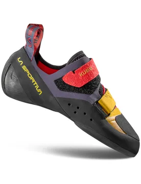 Chaussons d'escalade - Kubo Savana/Mountain Red - Taille 41,5 - Jaune - La Sportiva - FashionsVida