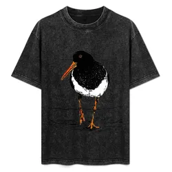 Pied Oyster Catcher T-Shirt Water Resistant Casual T-Shirt