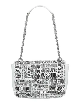 Schultertasche Damen Weiß -- Damen - LOVE MOSCHINO - FashionsVida