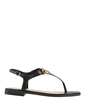 Sandalias de dedo Mujer Negro 36 Mujer