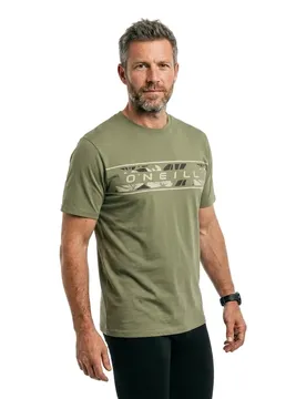 T-shirt à Manches Courtes Front Graphic Avery Fern XL