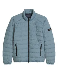 Chaqueta acolchada ligera azul claro S