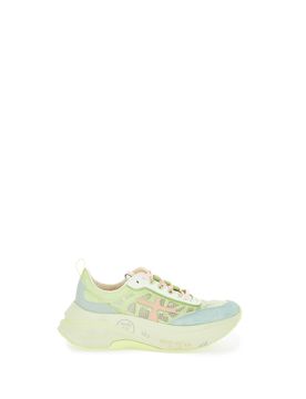 Sneakers con inserti VERDE CHIARO 40