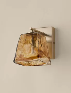 M&S Glass Wall Light Brown - M&S - FashionsVida
