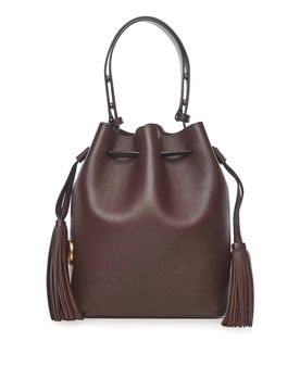 Borsa a secchiello in pelle So Seau