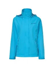 Chaqueta impermeable Escape Light para mujer azul claro 40