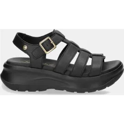 Sandalias Naila de mujer en piel con plataforma