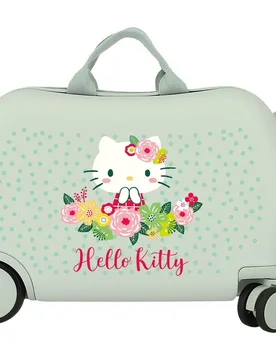 Maleta infantil hello kitty floral rígida con capacidad 24l - Disney - FashionsVida
