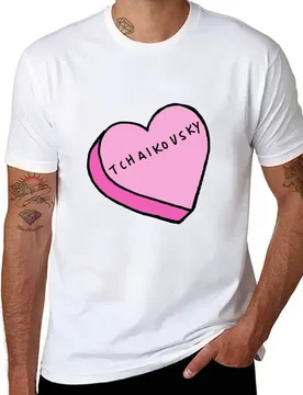 Pyotr Tchaikovsky Composer Heart Classical Music T-Shirt man tshirt men t shirt cotton 100% T-Shirt - Aliexpress - FashionsVida